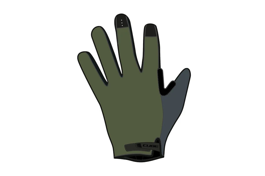 Cube Handschuhe ROOKIE Gravity lang X AT 2026 - Liquid-Life #Wähle Deine Farbe_green