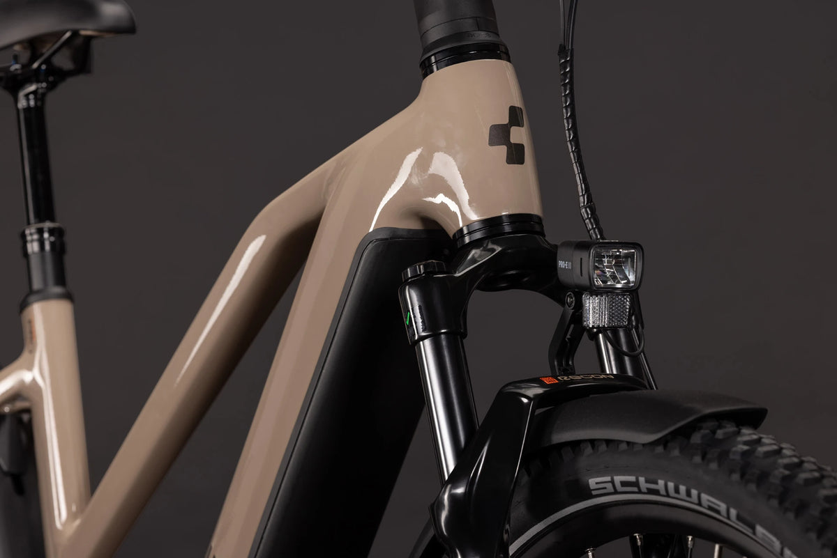 Cube Nuride Hybrid Pro 800 cappuccino´n´black Trapeze 2027