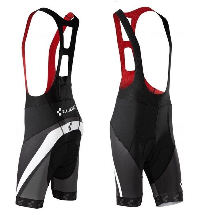 Cube BLACKLINE Trägerhose kurz - Liquid-Life #Wähle Deine Farbe_black´n´grey´n´white