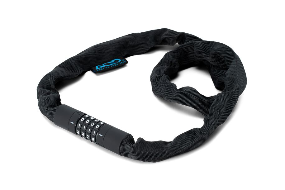 Acid Zahlenkettenschloss CORVID PRO C120 - Liquid-Life #Wähle Deine Farbe_Schwarz