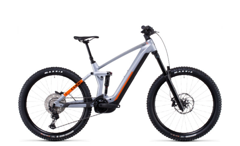 Cube Stereo Hybrid 160 HPC SL 27.5 polarsilver´n´orange