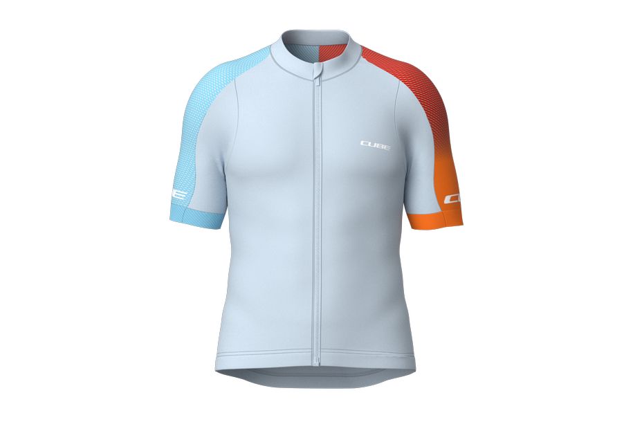 Cube ROAD/XC Trikot TEAMLINE kurzarm - Liquid-Life #Wähle Deine Farbe_white