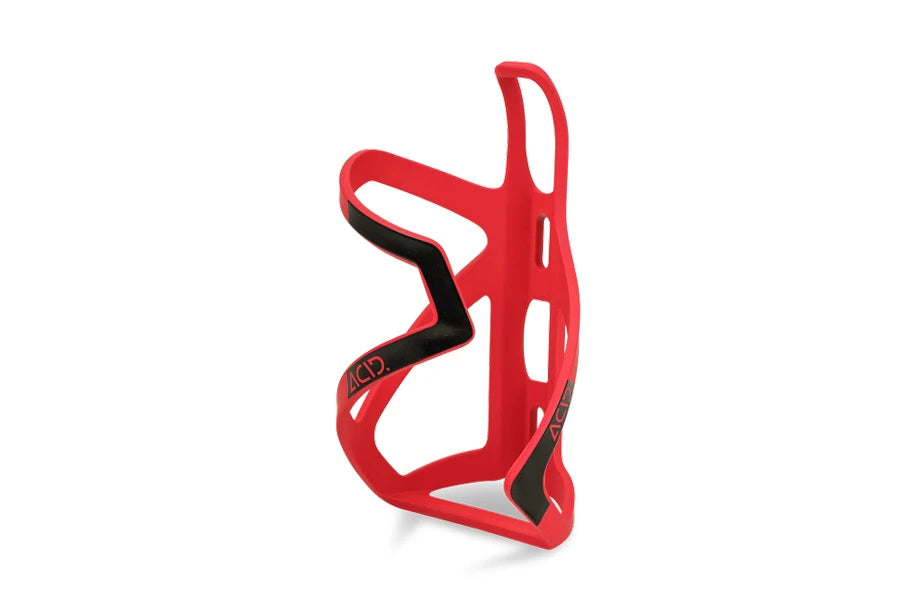 Acid Flaschenhalter HPP Sidecage - Liquid-Life #Wähle Deine Farbe_matt red/glossy black