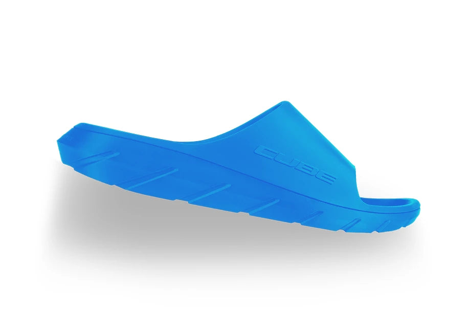 Cube Schuhe RIDE RECOVER SLIDES X AT - Liquid-Life #Wähle Deine Farbe_topas blue