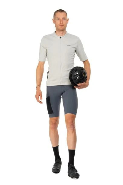Cube GRAVEL Trikot Full Zip CARGO kurzarm - Liquid-Life #Wähle Deine Farbe_light grey