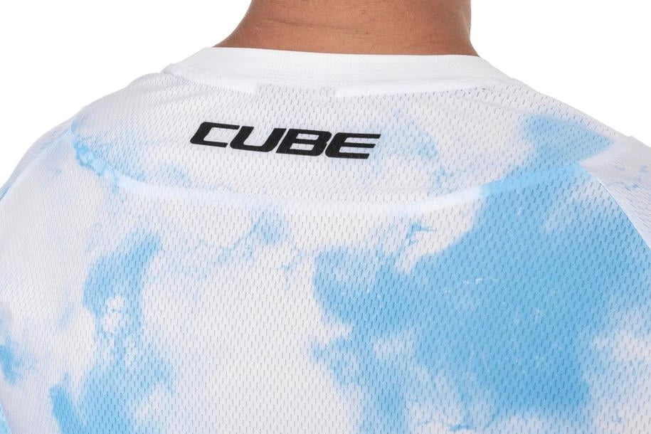 Cube MTB Trikot X Actionteam langarm - Liquid-Life #Wähle Deine Farbe_topas blue