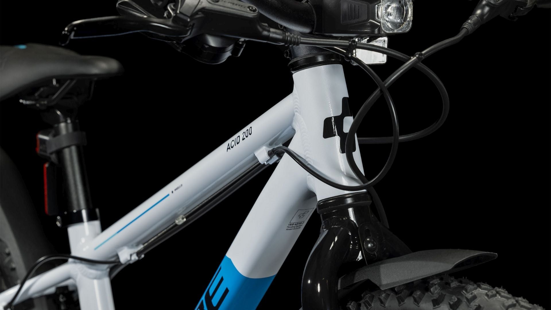 Cube Acid 200 Disc Allroad white´n´blue 2024