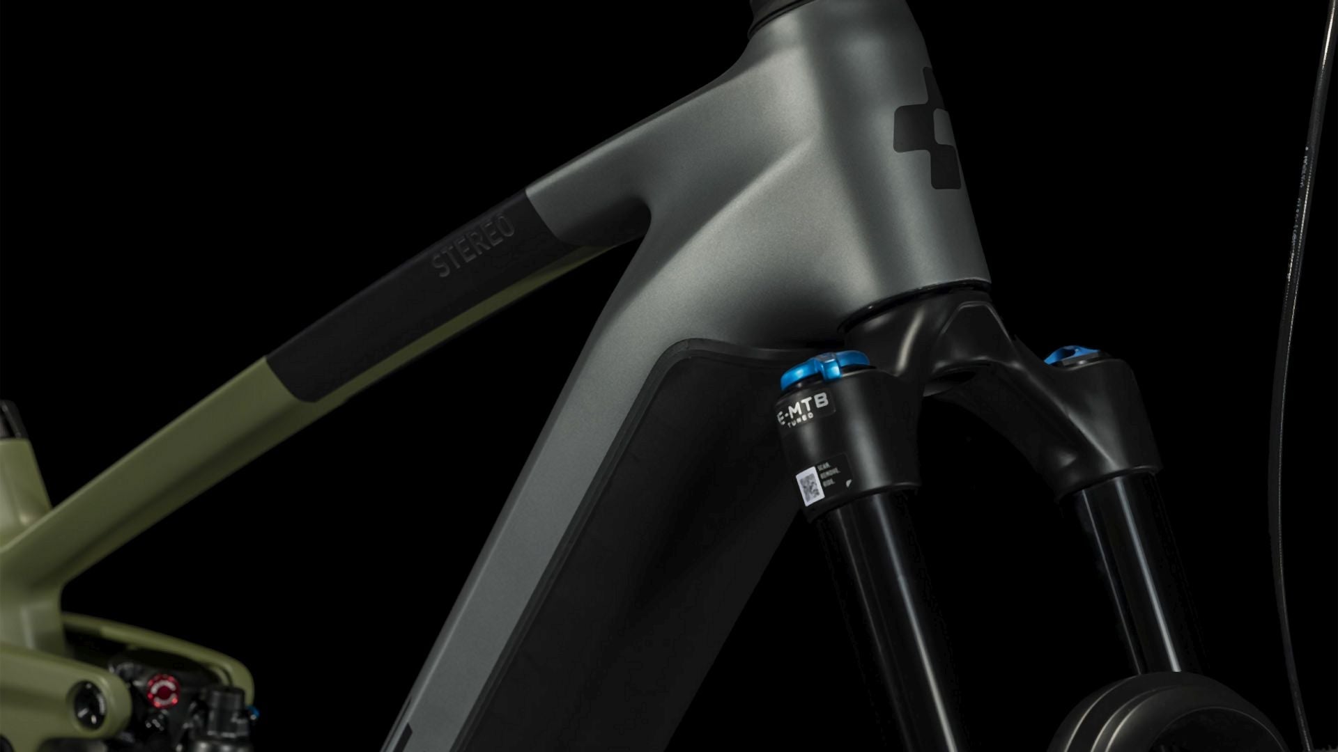 Cube Stereo Hybrid 160 HPC TM 750 flashgrey´n´olive 2024