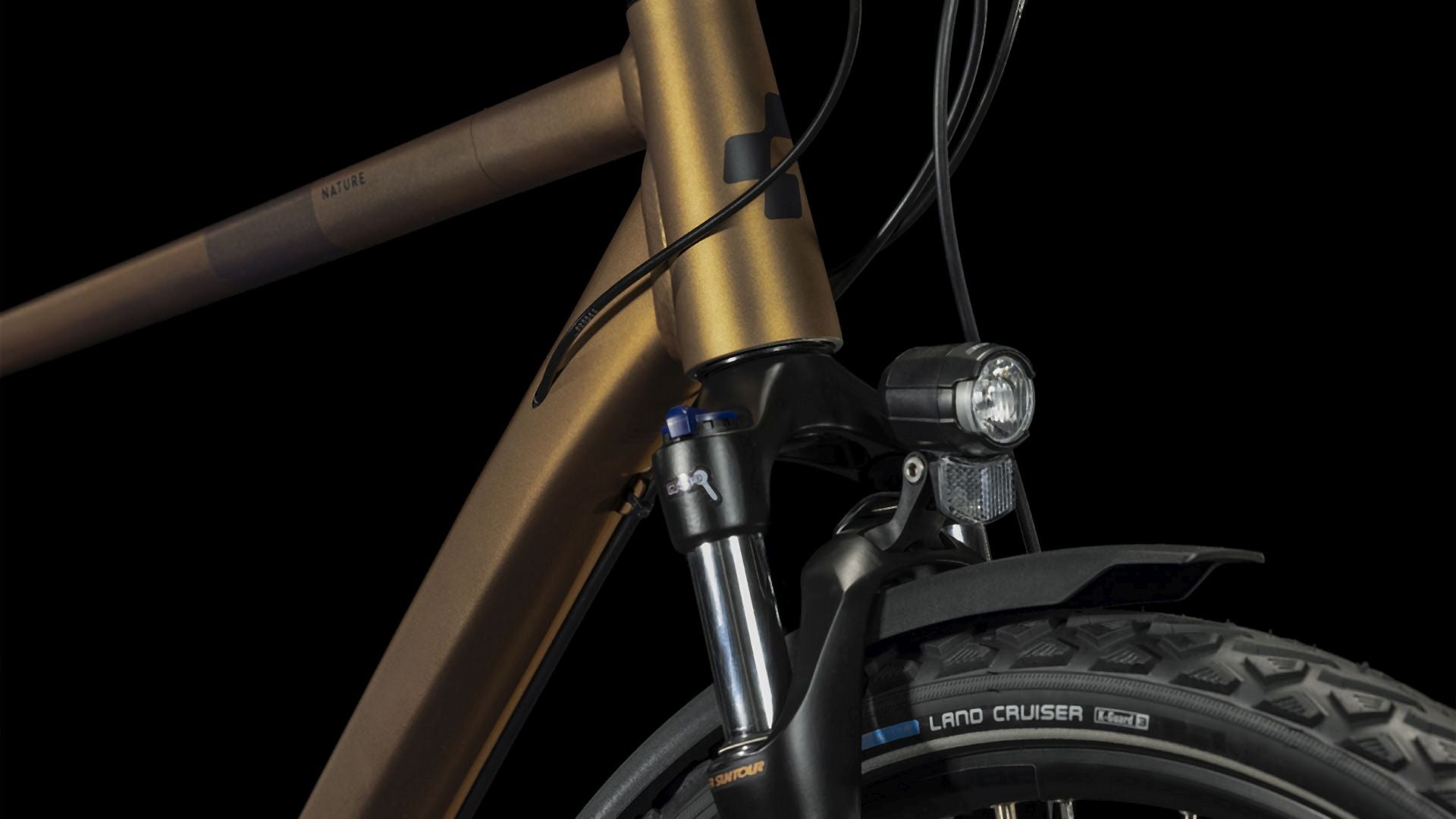 Cube Nature Pro Allroad gold´n´black 2024