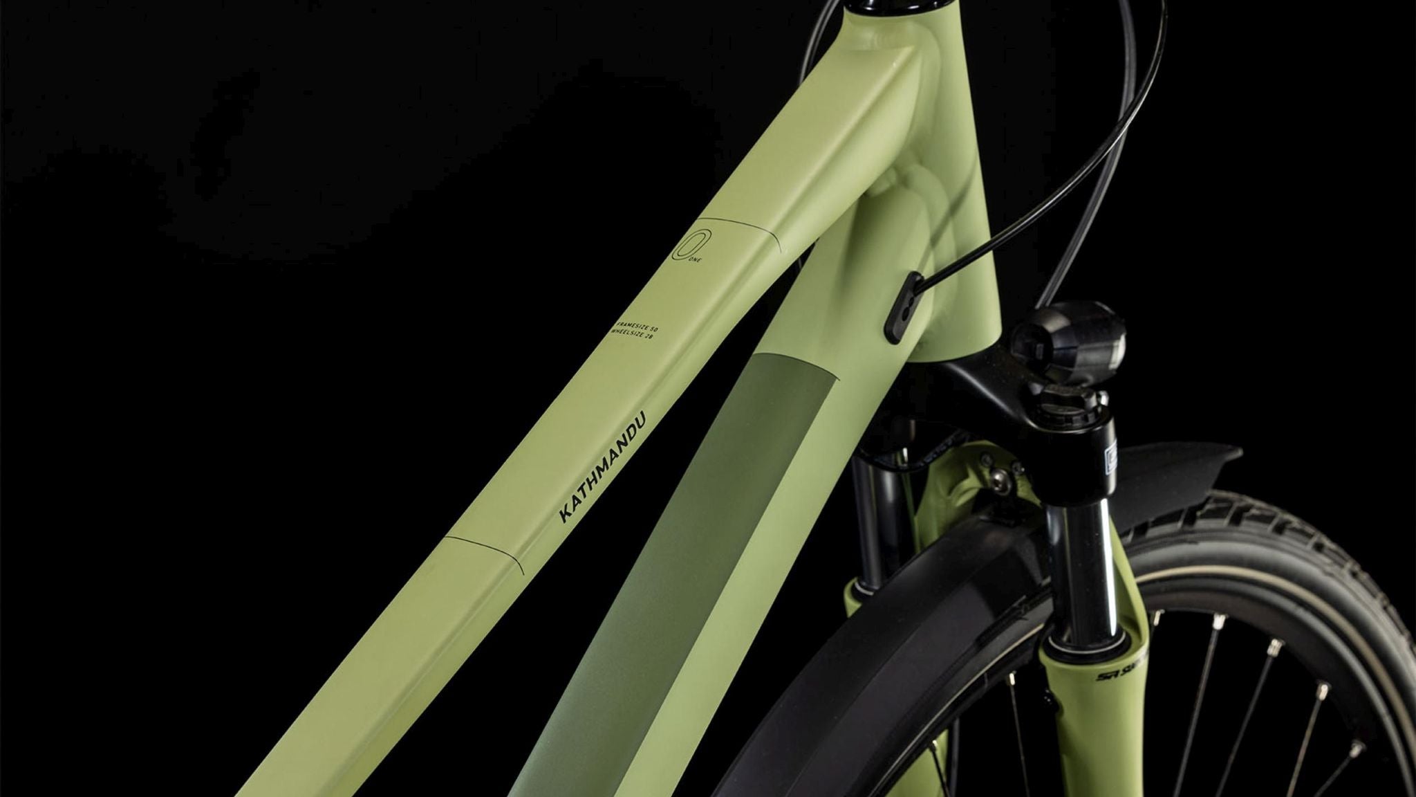 Cube Kathmandu ONE green´n´black Trapez 2024