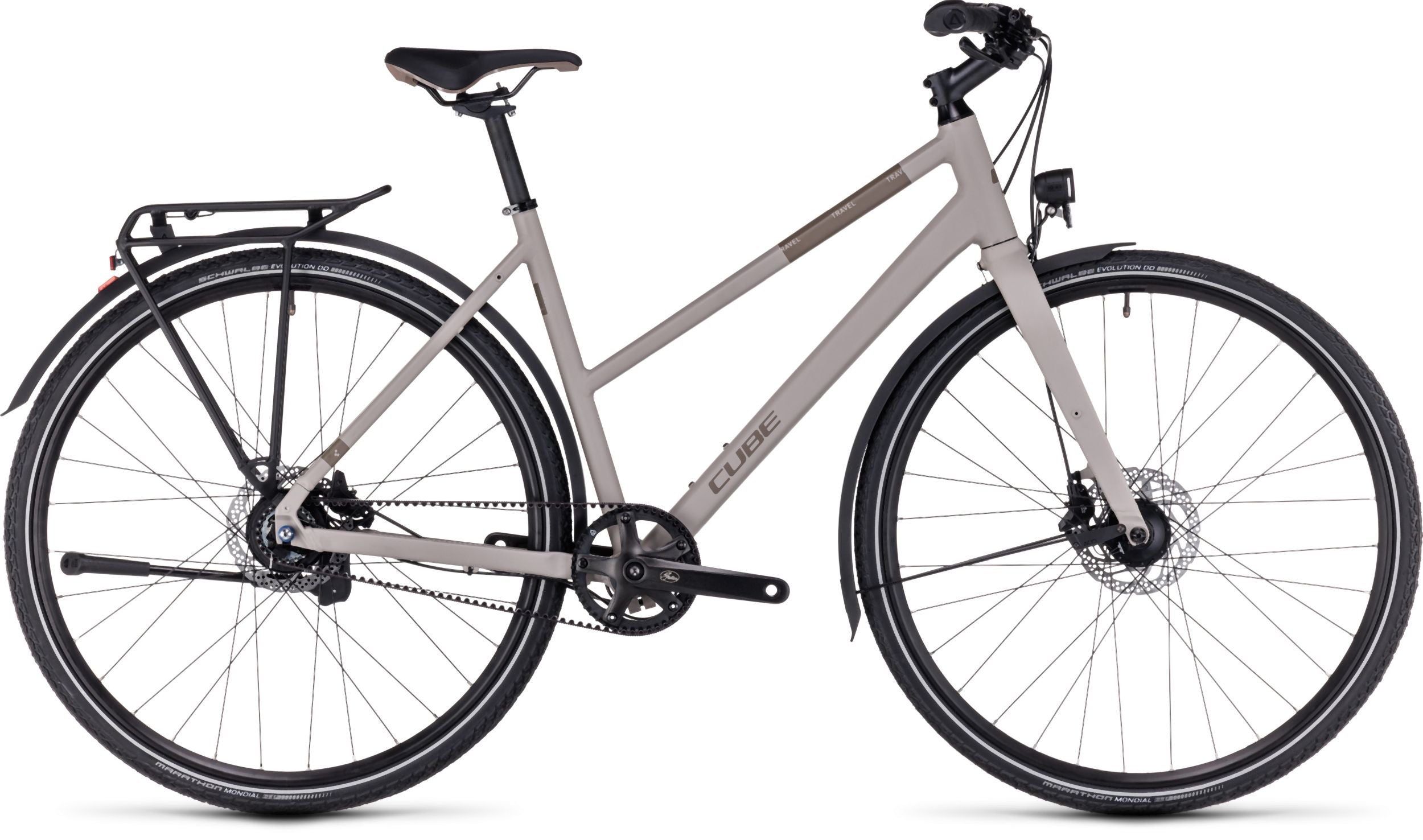 Cube Travel EXC oatgrey´n´taupe Trapez 2024