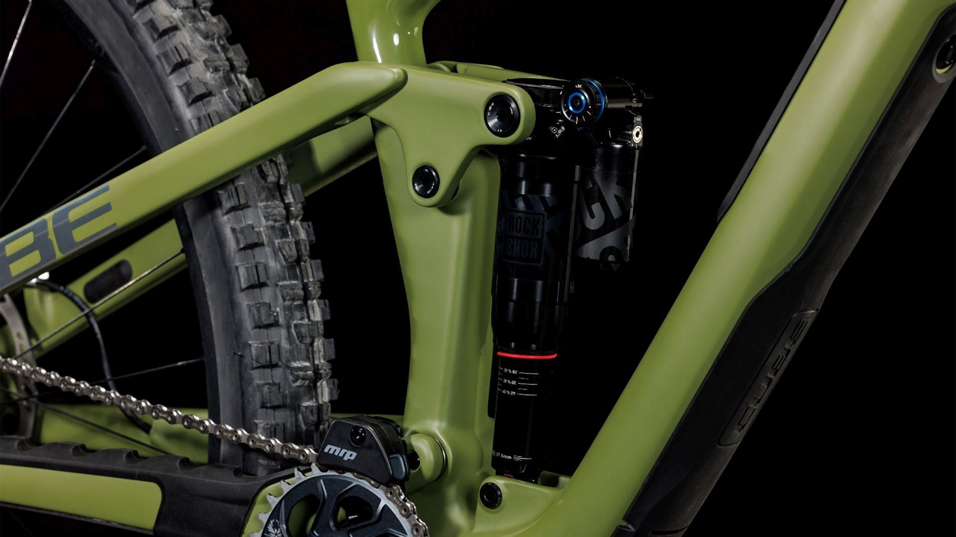 Cube Stereo ONE55 C:62 TM olive'n'chrome 2024