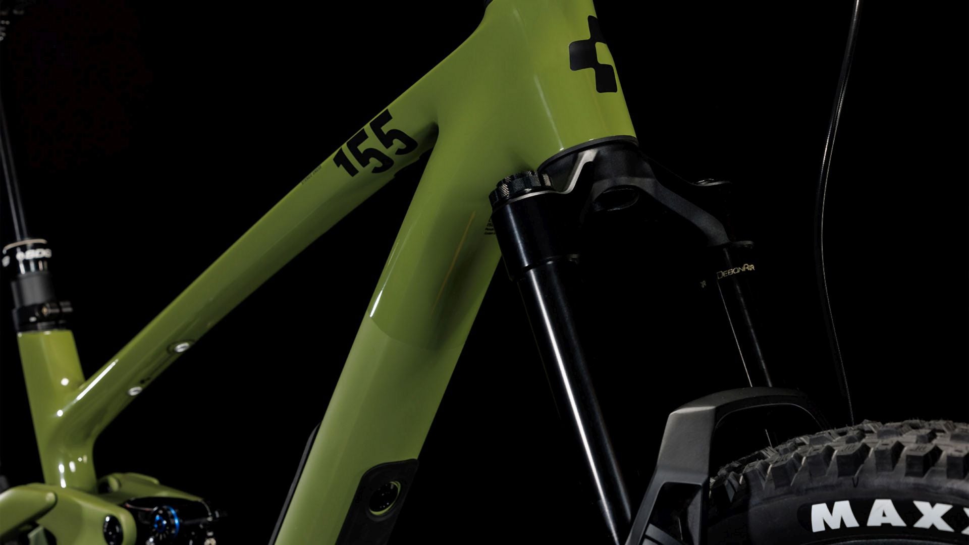 Cube Stereo ONE55 C:62 TM olive'n'chrome 2024