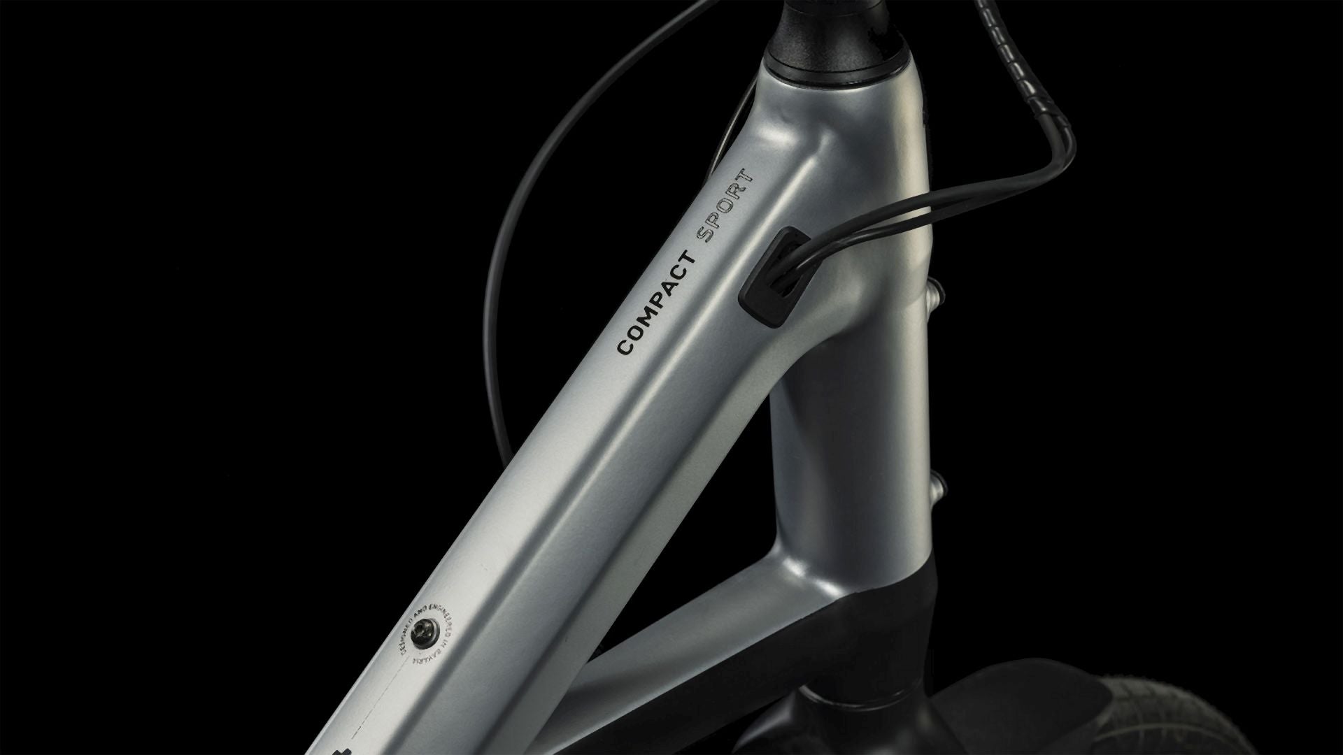 Cube Compact Sport Hybrid 500 black´n´polarsilver 2024