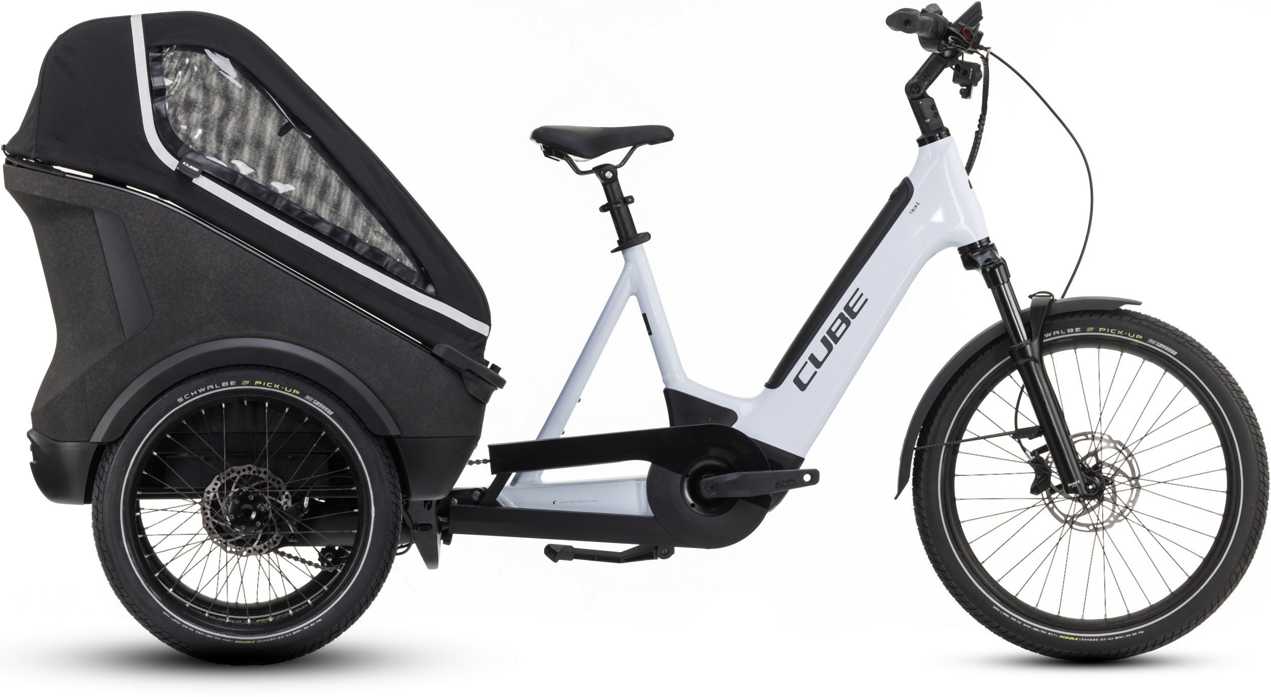 Cube Trike Family Hybrid 750 flashwhite´n´black 2024