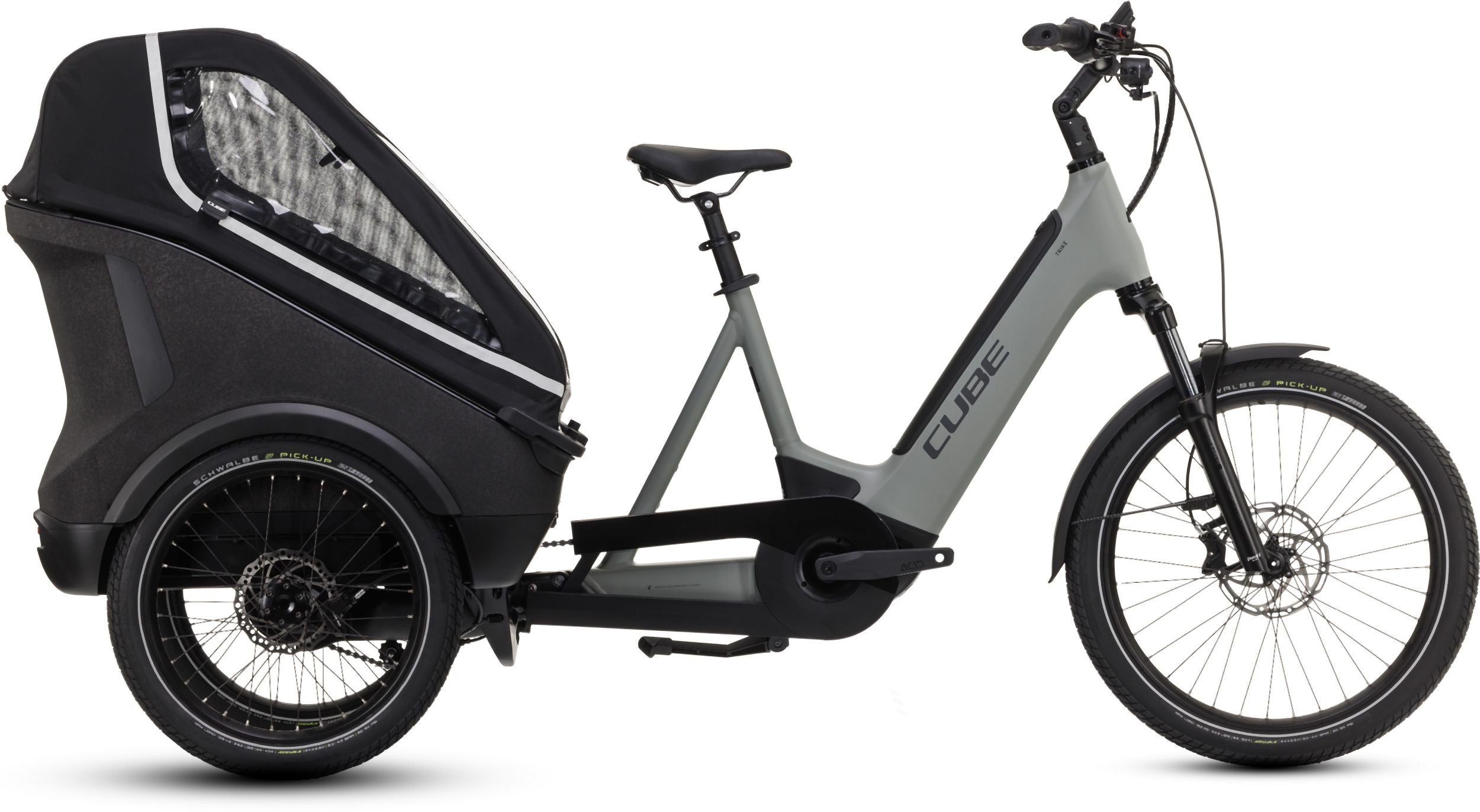 Cube Trike Family Hybrid 750 swampgrey´n´black 2024
