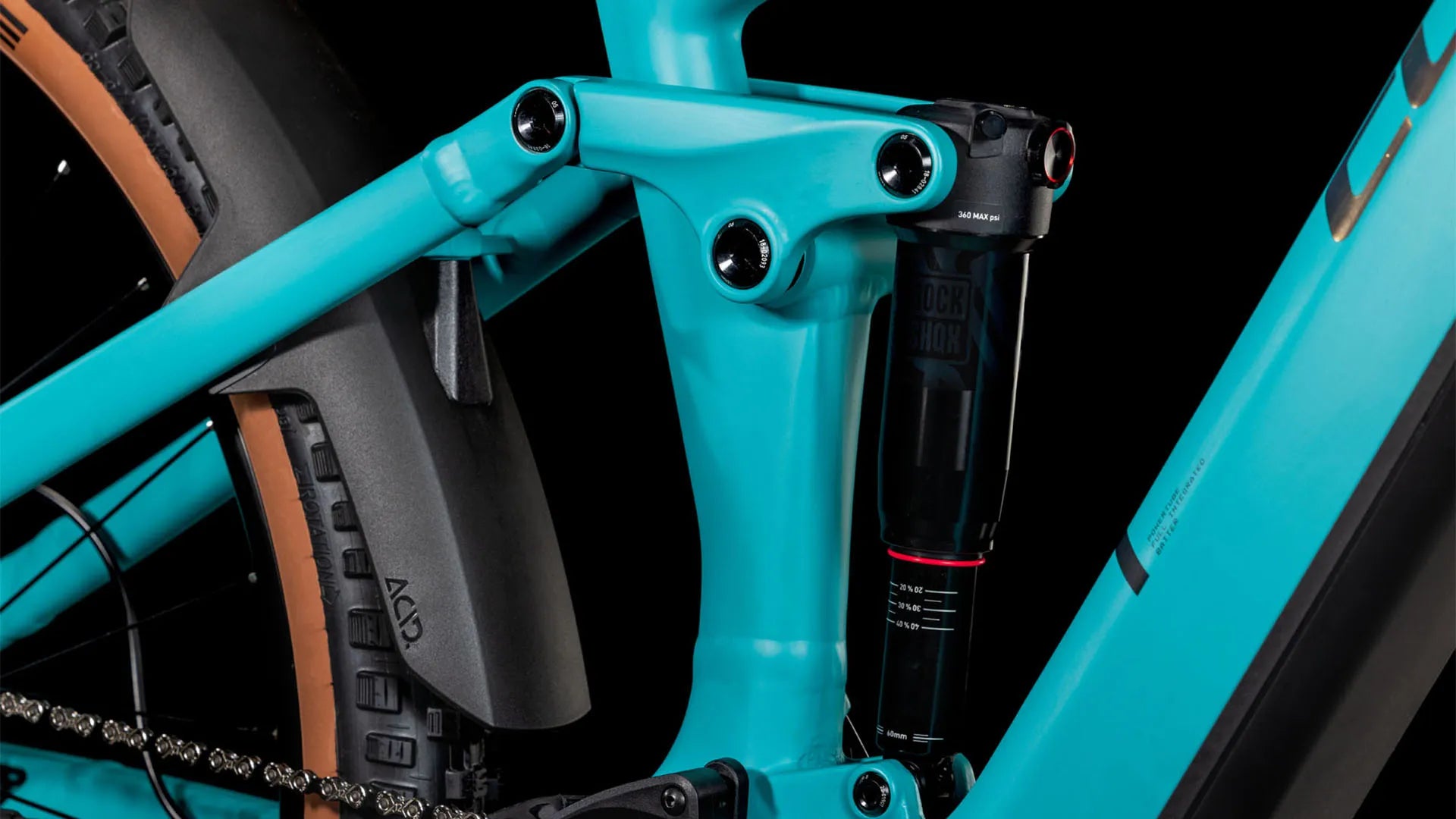 Cube Stereo Hybrid ONE44 EX 800 Scubablue black 2025