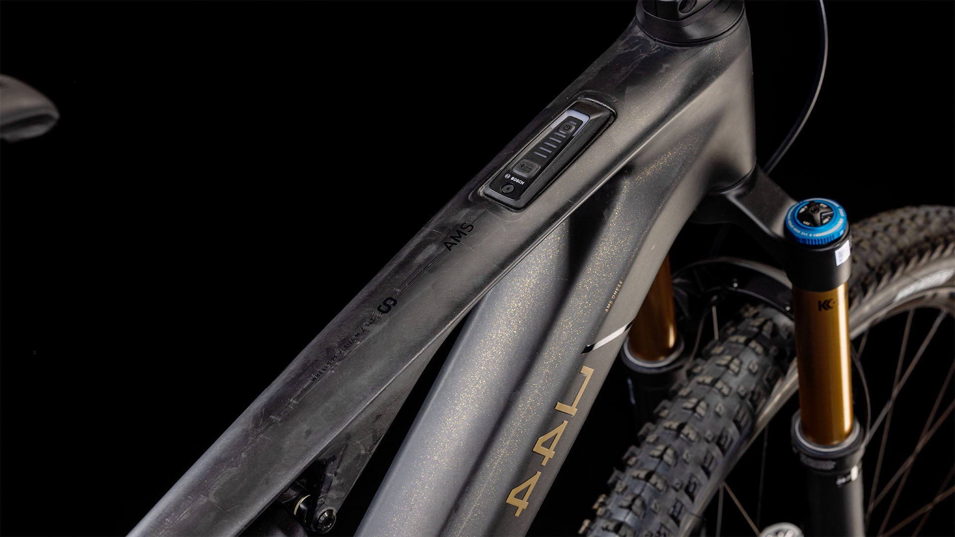 Cube AMS Hybrid ONE44 C:68X SLT 400X carbon´n´golddust 2025