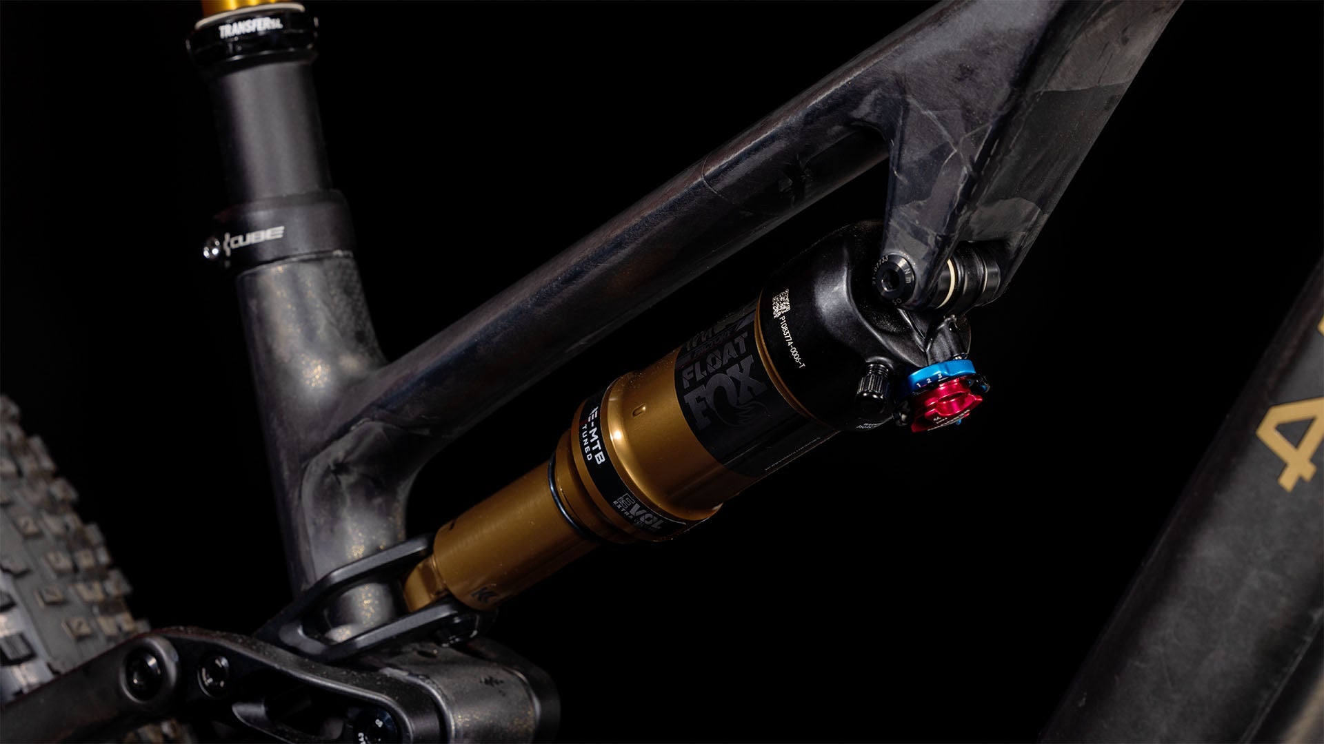 Cube AMS Hybrid ONE44 C:68X SLT 400X carbon´n´golddust 2025