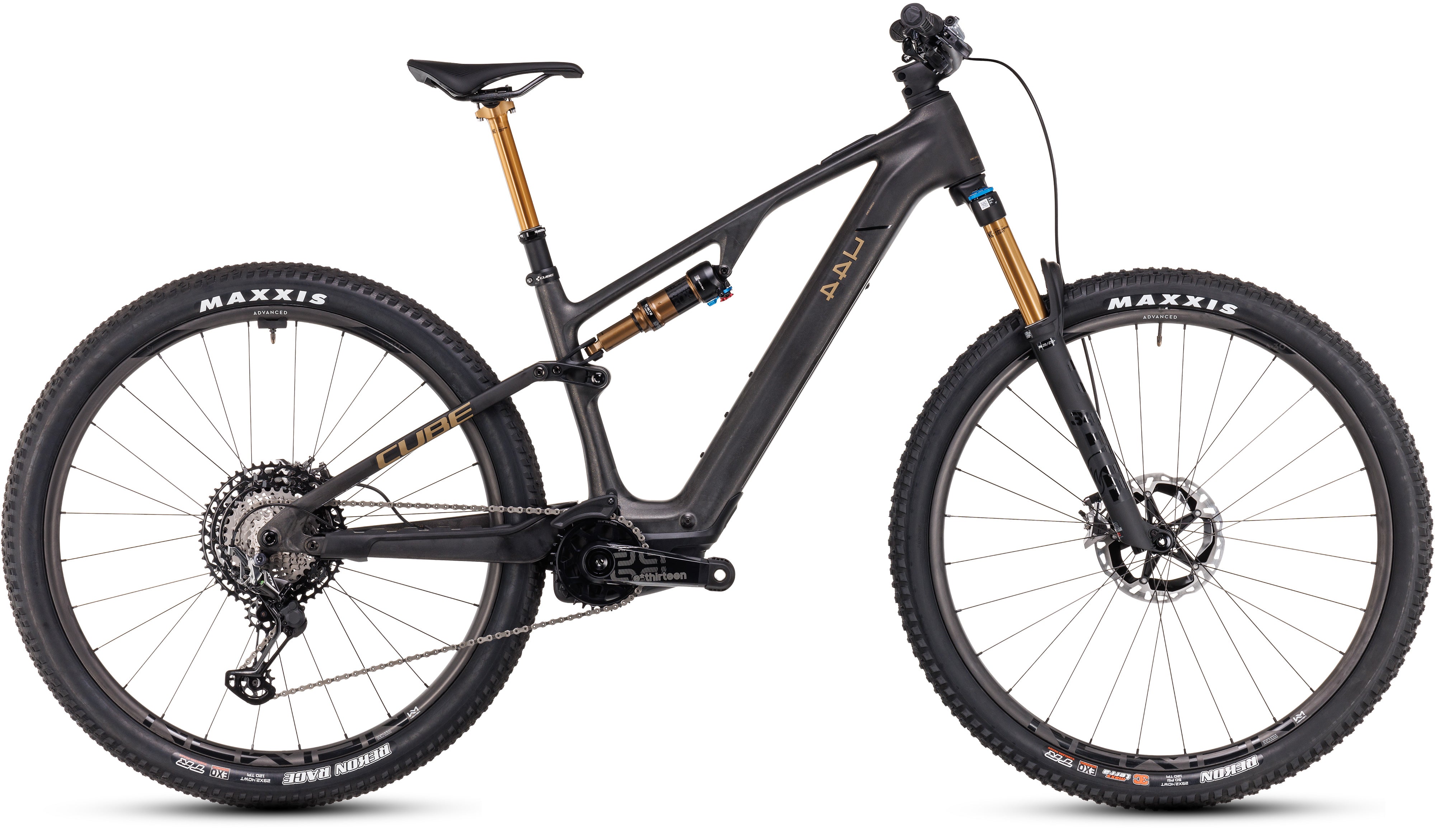 Cube AMS Hybrid ONE44 C:68X SLT 400X carbon´n´golddust 2025