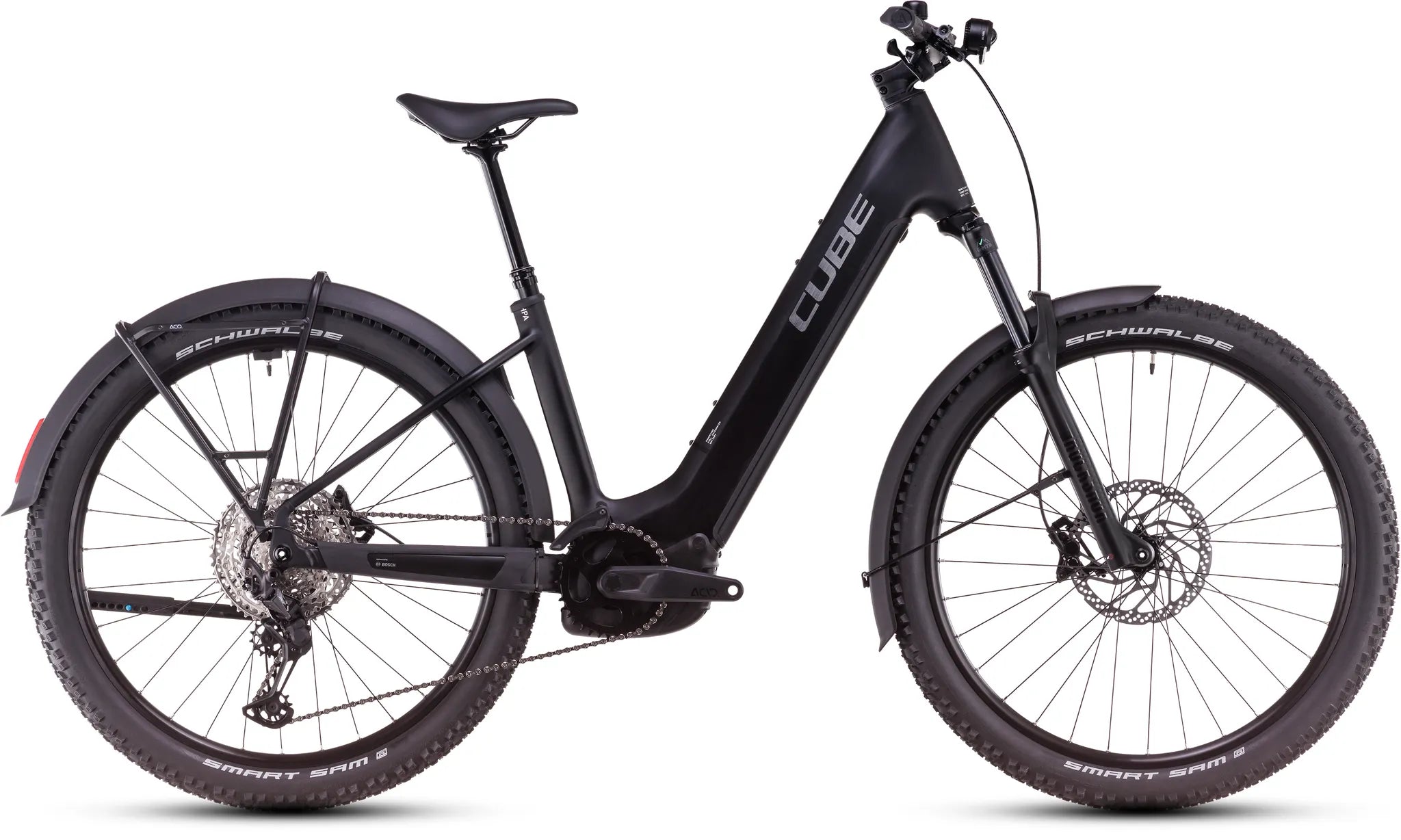 Cube Reaction Hybrid Race Allroad black Tiefeinsteiger 2025
