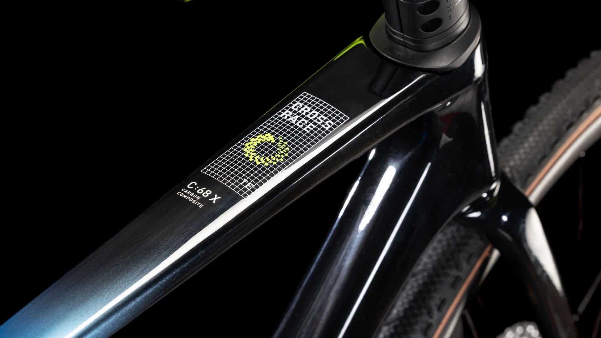 Cube Cross Race C:68X TE hydrogenblue´n´carbon 2025