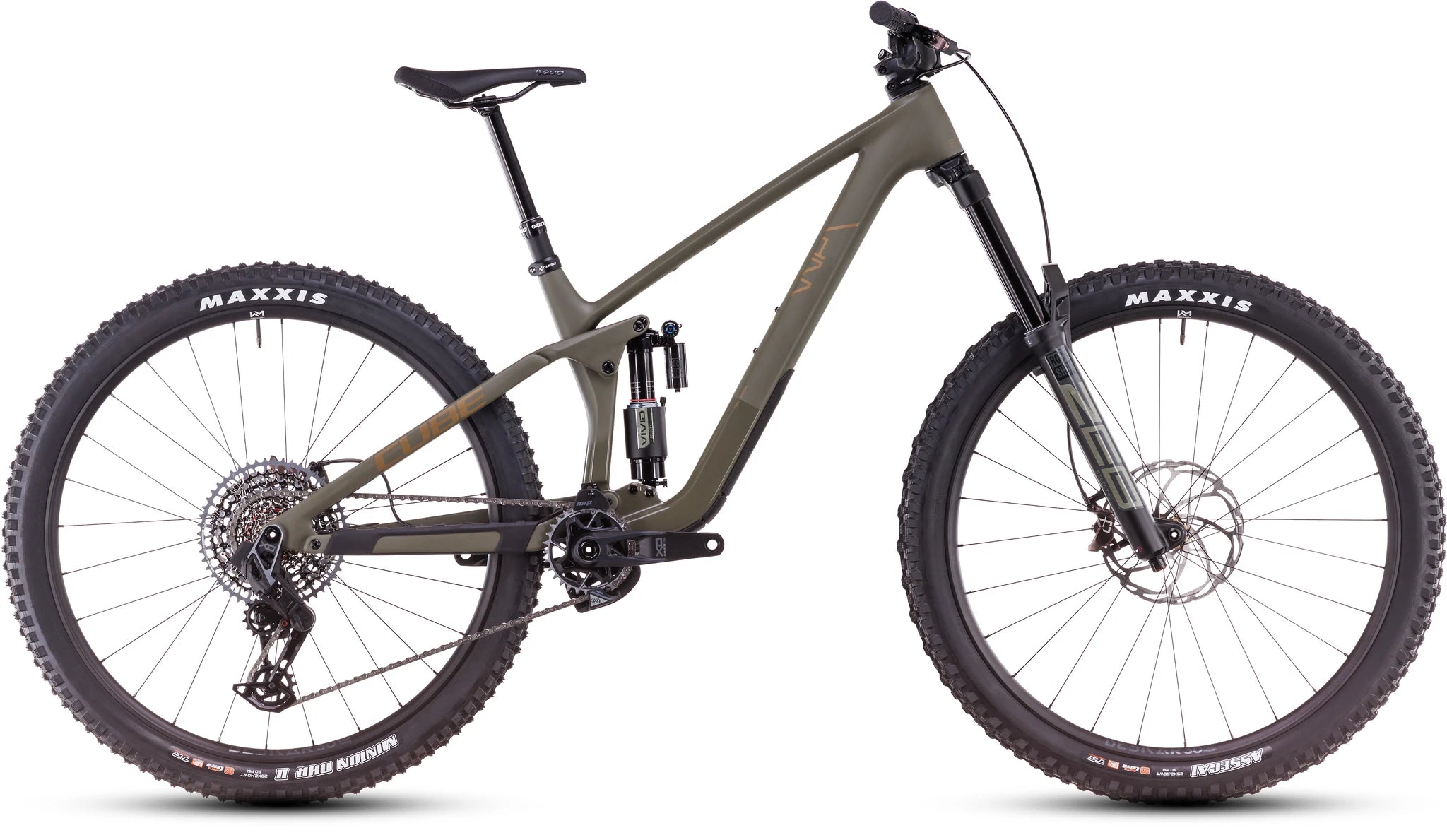 Cube Stereo ONE77 C:68X TM 29 dustyolive´n´gold 2025