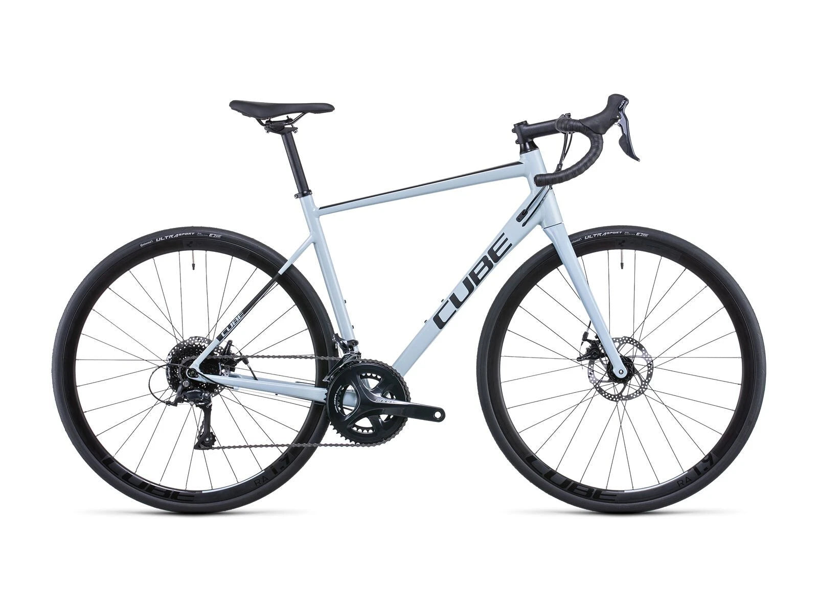 rennrad cube attain pro disc CUBE Attain Pro skygrey´n´black günstig kaufen