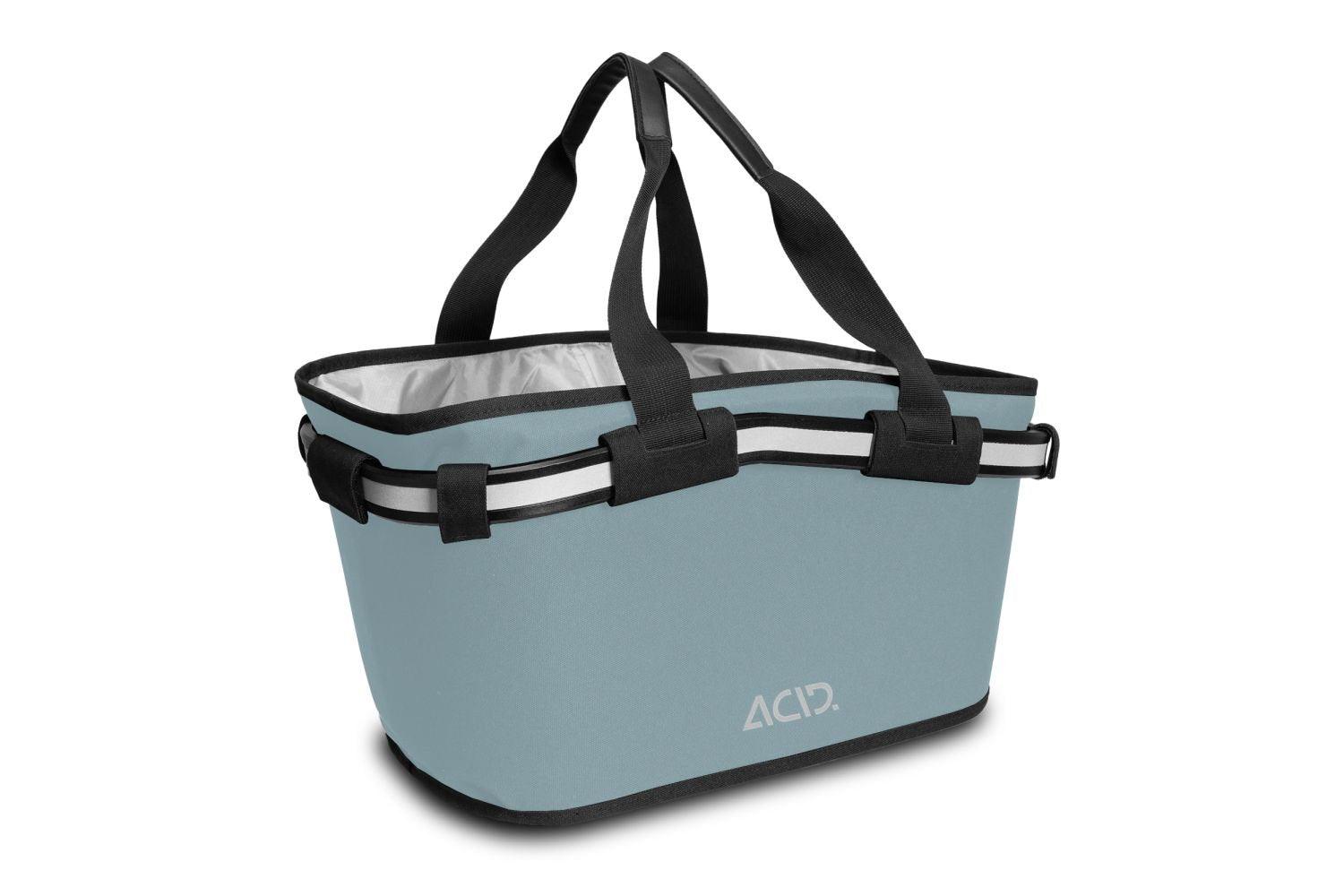 Acid Gepäckträgerkorb CITY 20 RILink - Liquid-Life #Wähle Deine Farbe_Grau