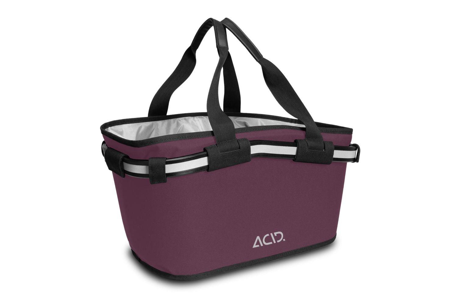 Acid Gepäckträgerkorb CITY 20 RILink - Liquid-Life #Wähle Deine Farbe_Rot