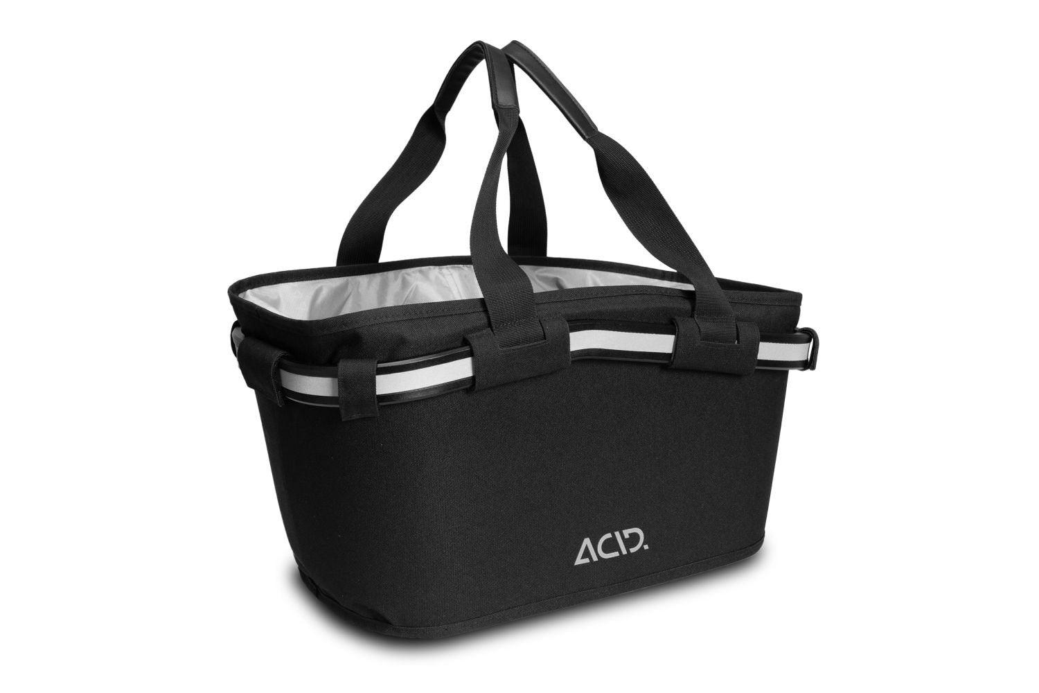 Acid Gepäckträgerkorb CITY 20 RILink - Liquid-Life #Wähle Deine Farbe_Schwarz