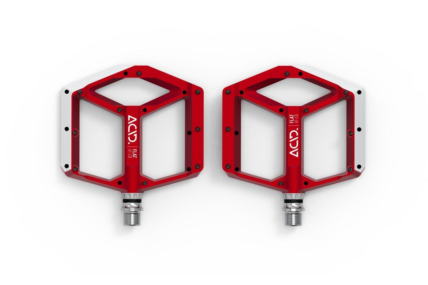 Acid Pedale FLAT A1-CB - Liquid-Life #Wähle Deine Farbe_Red