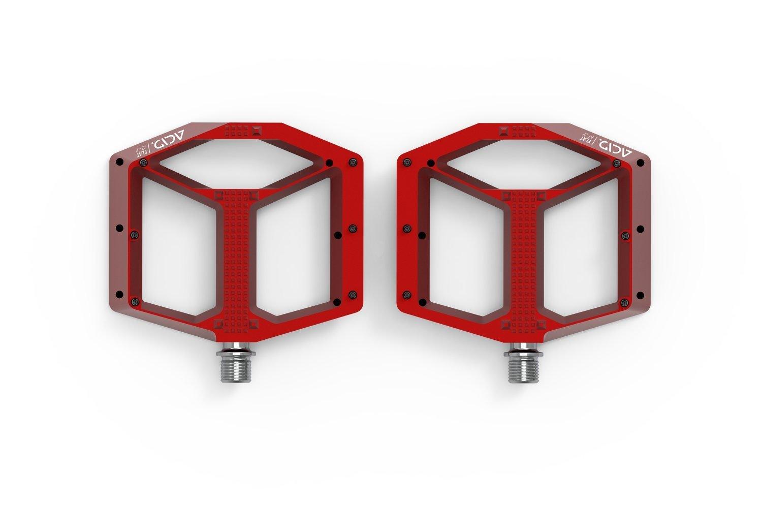 Acid Pedale FLAT A3-ZP - Liquid-Life #Wähle Deine Farbe_Red