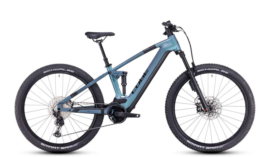 Cube 23 Stereo Hybrid 120 ABS 750 smaragdgrey´n´blue 2023 - Liquid-Life