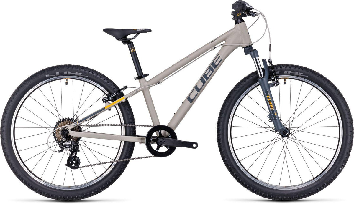 cube mountainbike grau orange Acid 240 desert´n´orange 2023 24