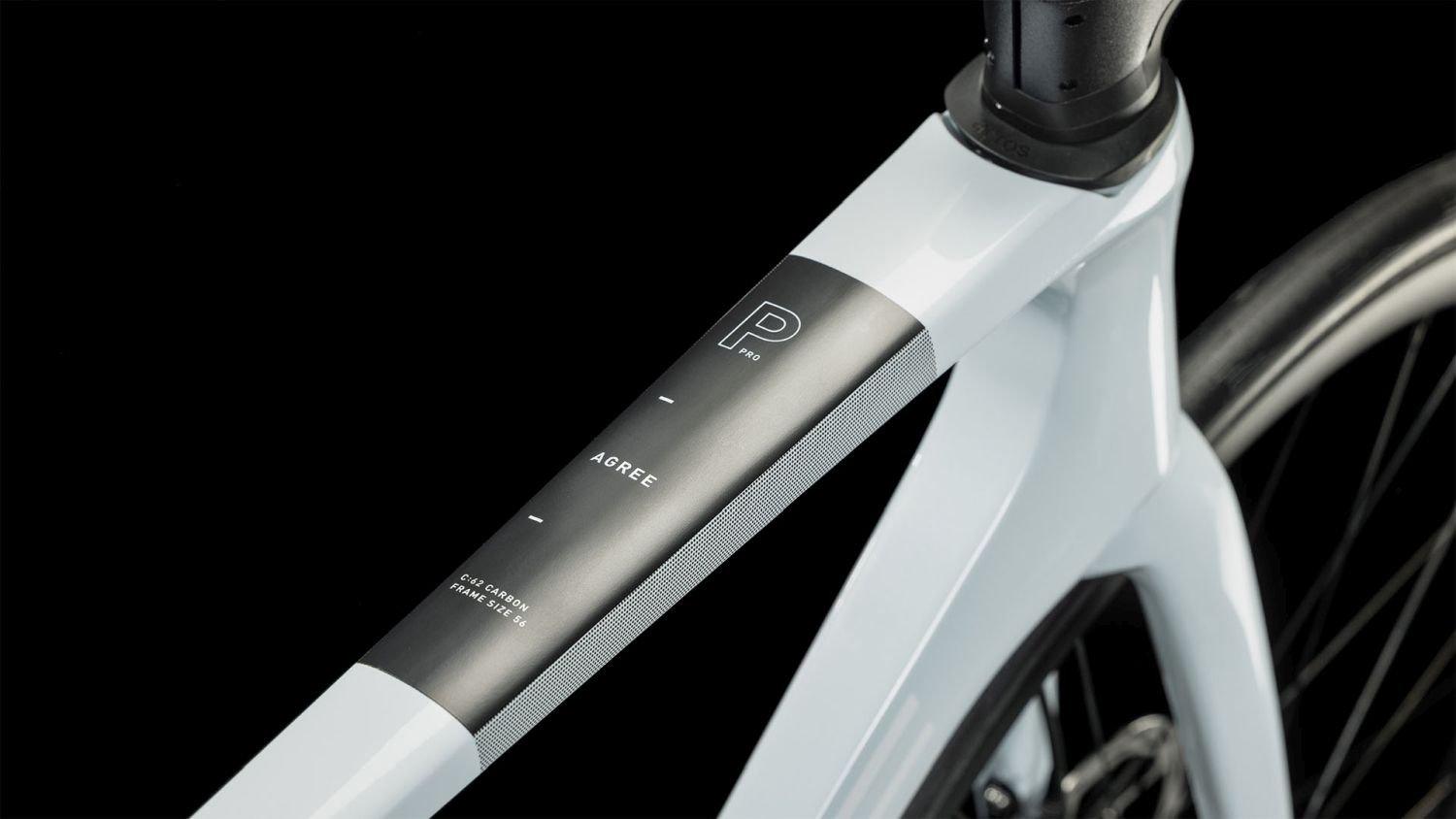 Cube Agree C:62 Pro white´n´orange 2023 - Liquid-Life