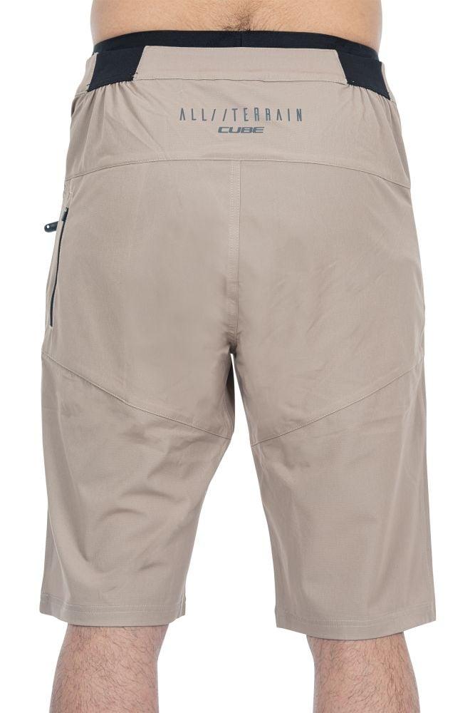 Cube ATX Baggy Shorts CMPT inkl. Innenhose - Liquid-Life #Wähle Deine Farbe_Sand