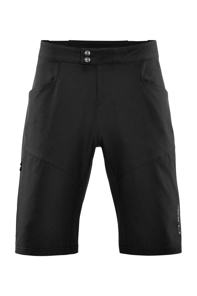 Cube ATX Baggy Shorts CMPT inkl. Innenhose - Liquid-Life #Wähle Deine Farbe_Black