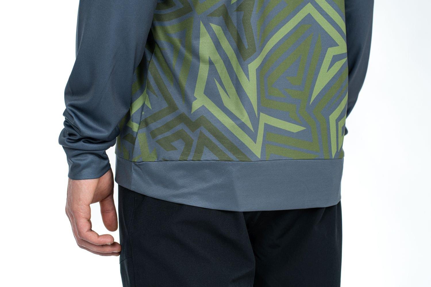 Cube ATX Rundhalstrikot TM langarm - Liquid-Life #Wähle Deine Farbe_Olivgrün Grau