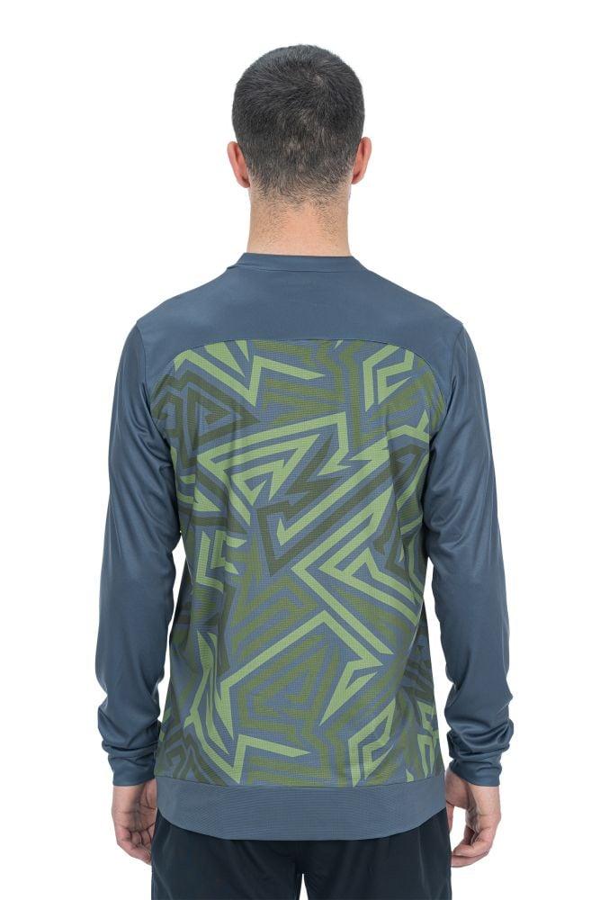 Cube ATX Rundhalstrikot TM langarm - Liquid-Life #Wähle Deine Farbe_Olivgrün Grau