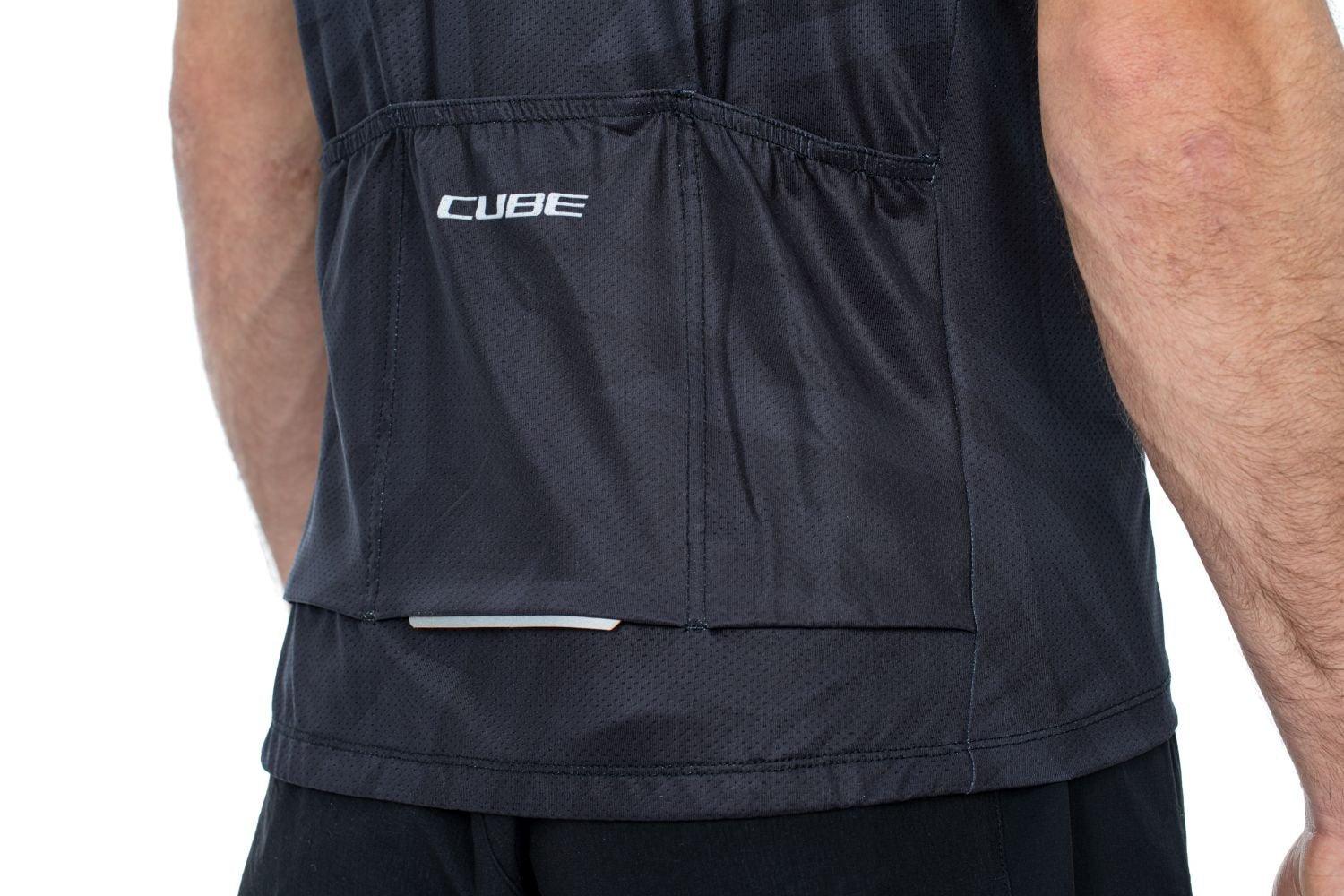 Cube ATX Trikot Full Zip CMPT kurzarm - Liquid-Life #Wähle Deine Farbe_Schwarz Grau