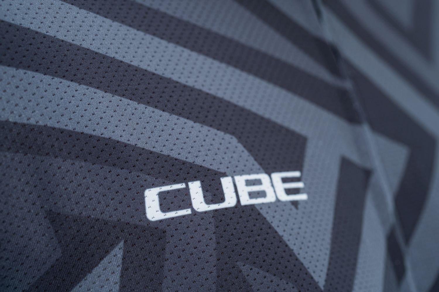 Cube ATX Trikot Full Zip CMPT kurzarm - Liquid-Life #Wähle Deine Farbe_Schwarz Grau