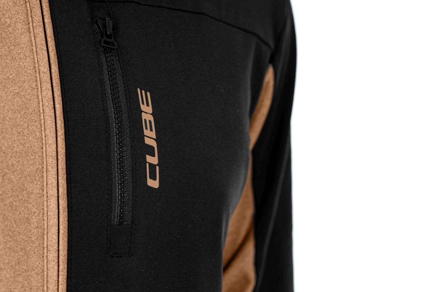 Cube ATX Trikot Full Zip CMPT langarm - Liquid-Life #Wähle Deine Farbe_Braun Schwarz