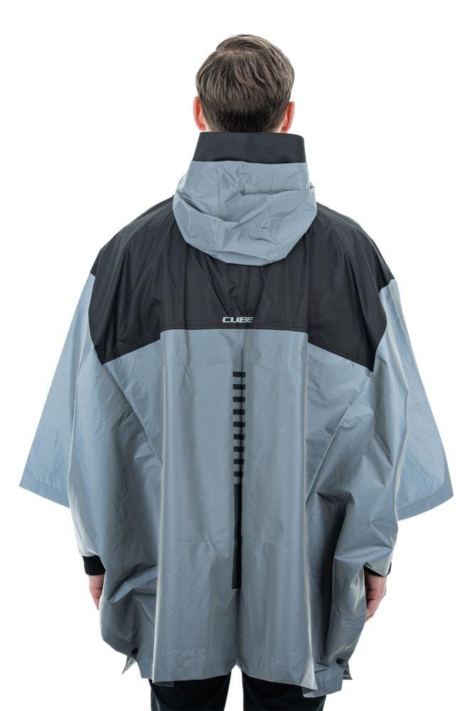 Cube ATX Utility Poncho - Liquid-Life #Wähle Deine Farbe_Safety Silver´n´Grey