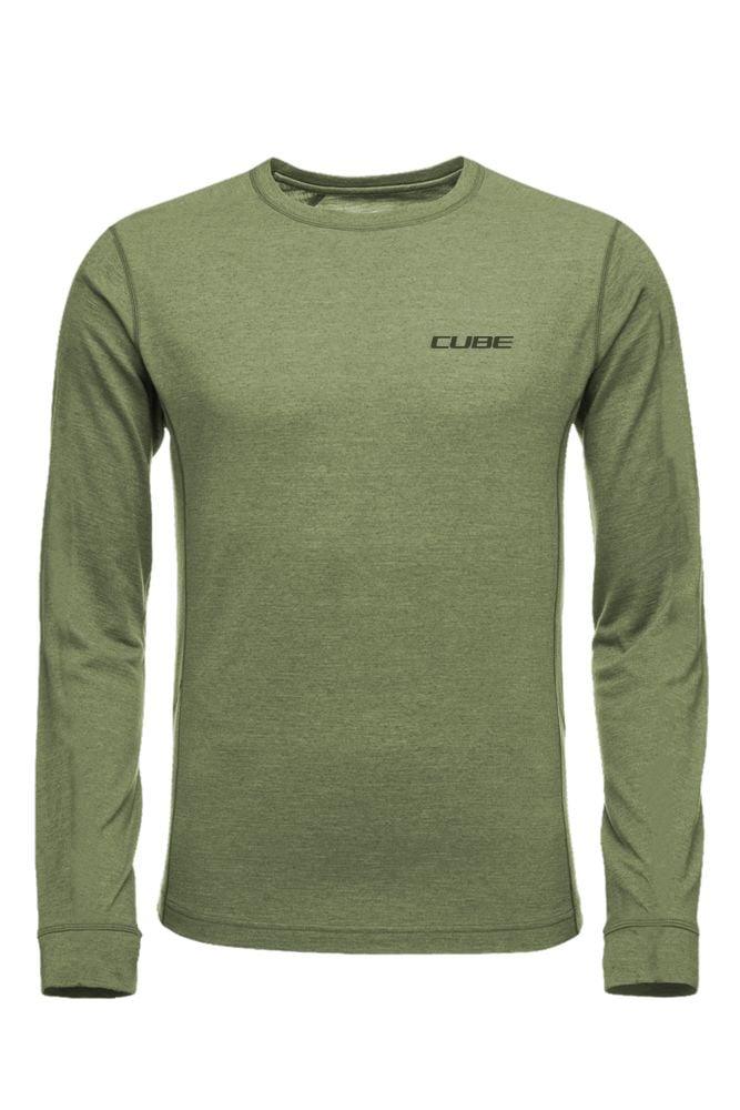 Cube ATX Utility Trikot langarm - Liquid-Life #Wähle Deine Farbe_Olivgrün