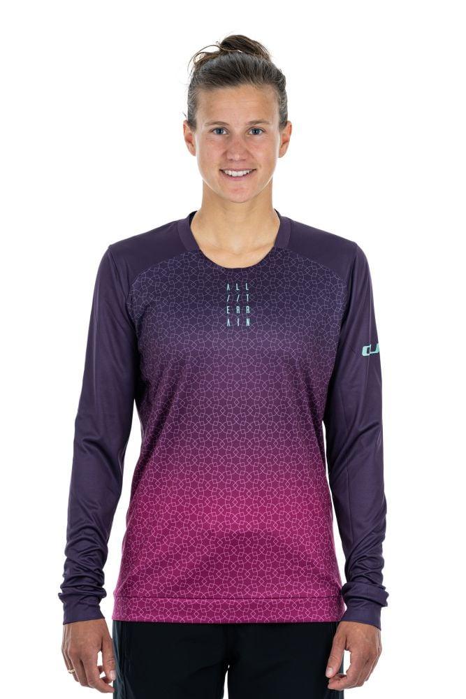 Cube ATX WS Rundhalstrikot langarm - Liquid-Life #Wähle Deine Farbe_Violet