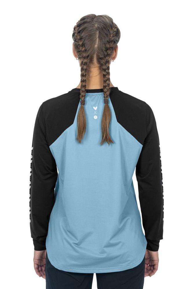 Cube ATX WS Rundhalstrikot langarm - Liquid-Life #Wähle Deine Farbe_Blau Schwarz