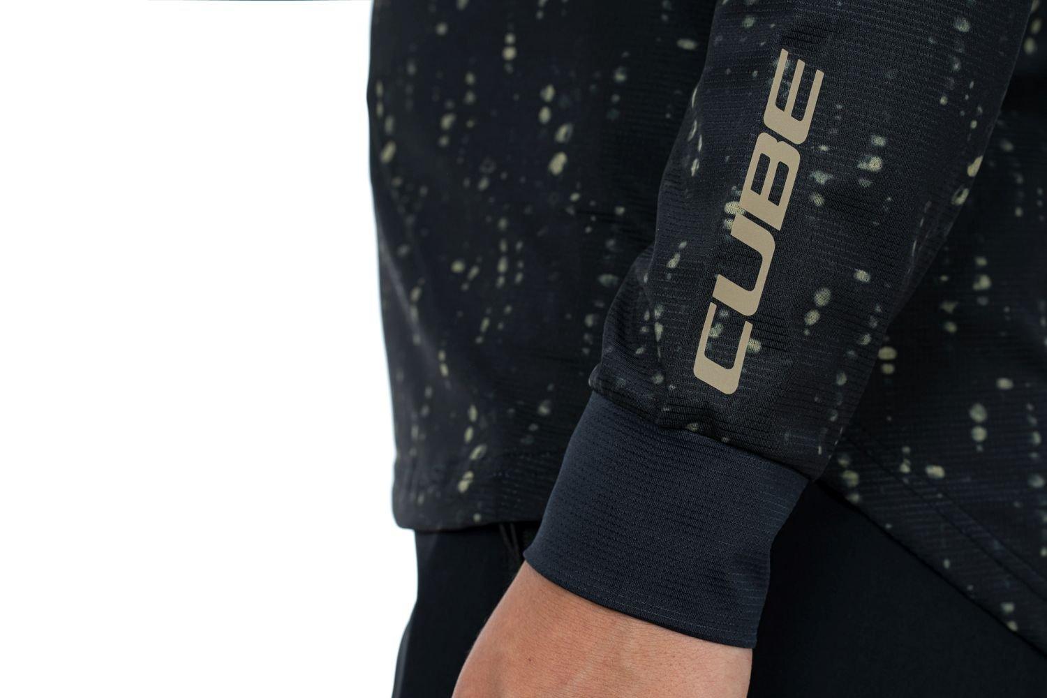 Cube ATX WS Rundhalstrikot langarm - Liquid-Life #Wähle Deine Farbe_Schwarz