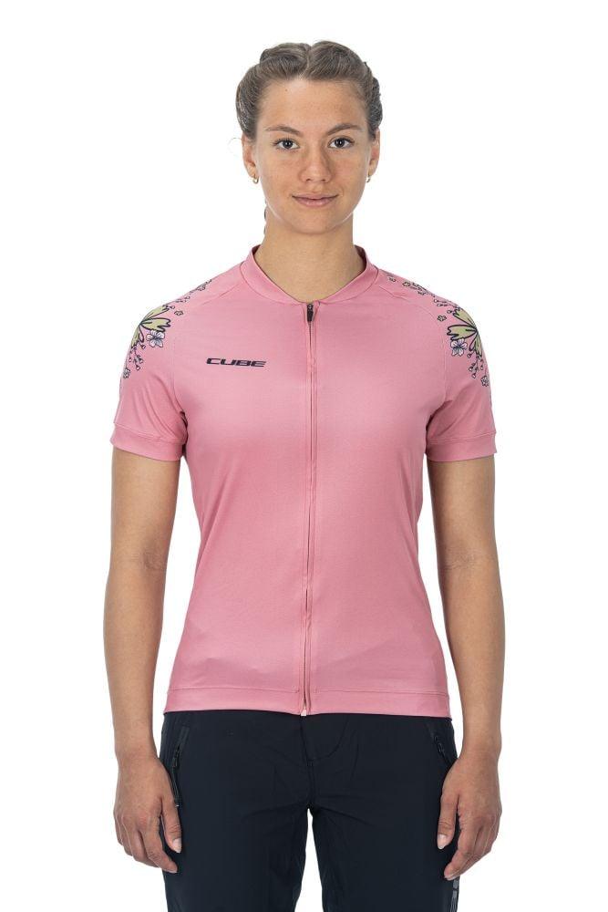 Cube ATX WS Trikot Full Zip CMPT kurzarm - Liquid-Life #Wähle Deine Farbe_Pink