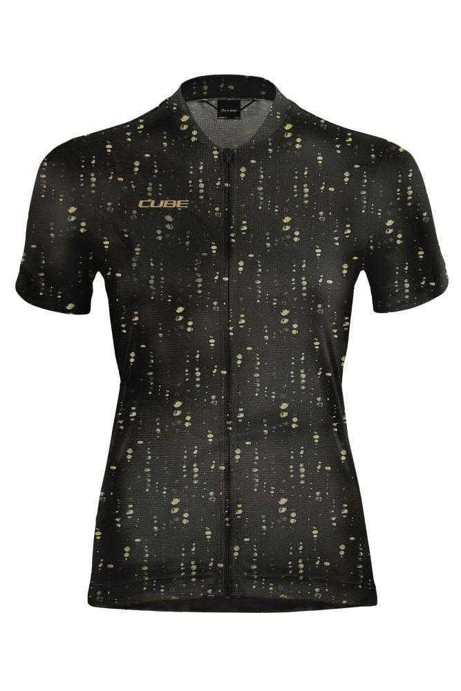 Cube ATX WS Trikot Full Zip CMPT kurzarm - Liquid-Life #Wähle Deine Farbe_Schwarz